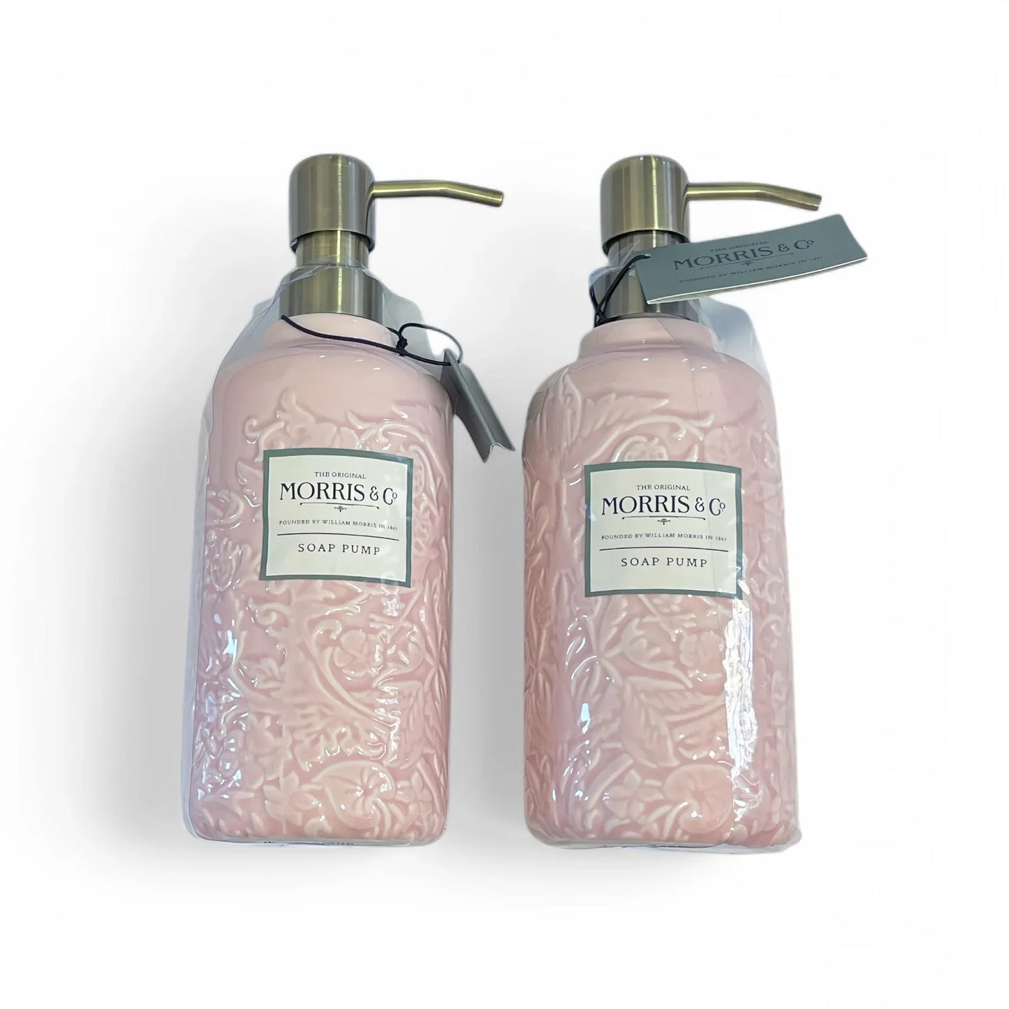 William Morris & Co~bathroom vanity set~6 pieces~Ceramic~Light PINK~NWT~ - Trendiez U ♥ 