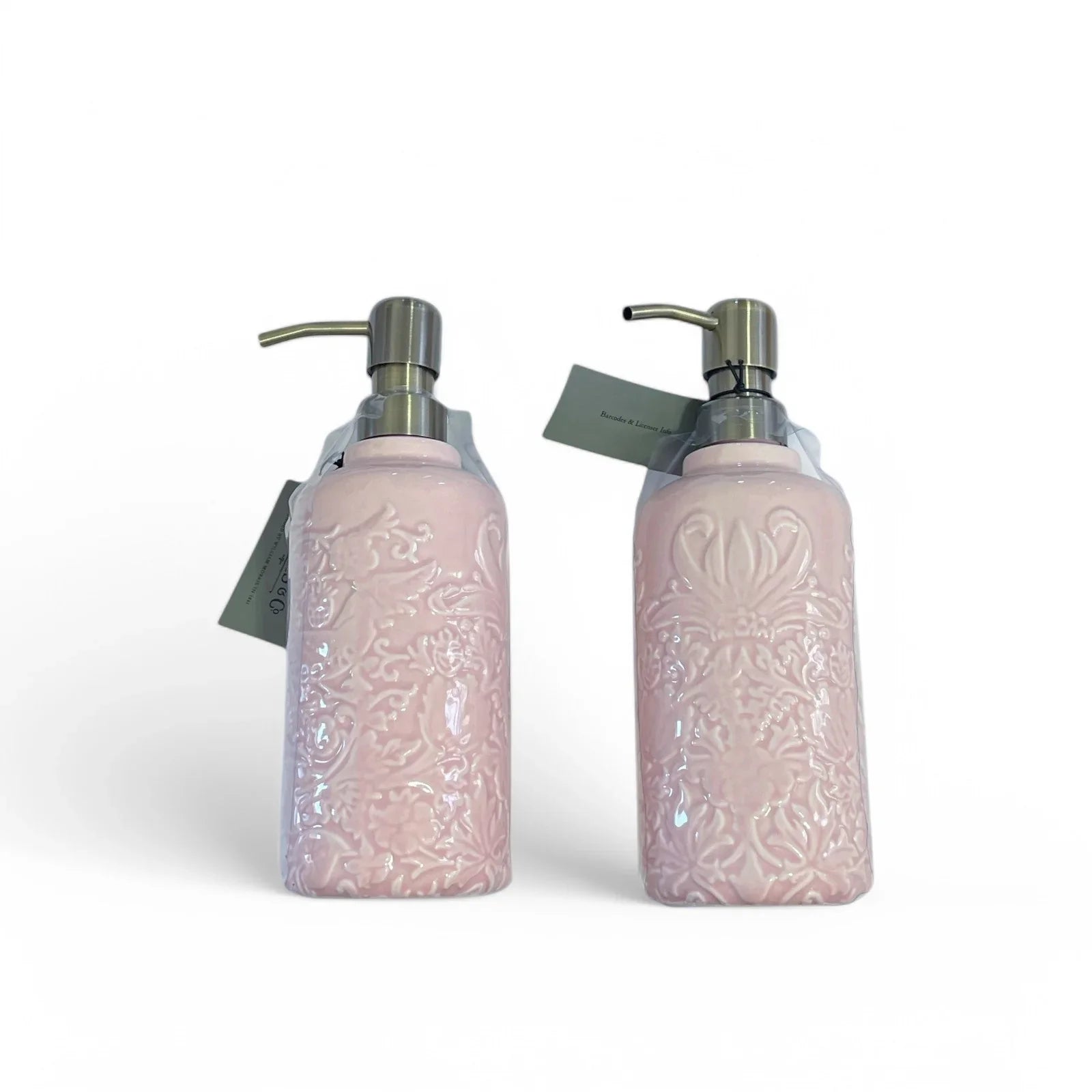 William Morris & Co~bathroom vanity set~6 pieces~Ceramic~Light PINK~NWT~ - Trendiez U ♥ 