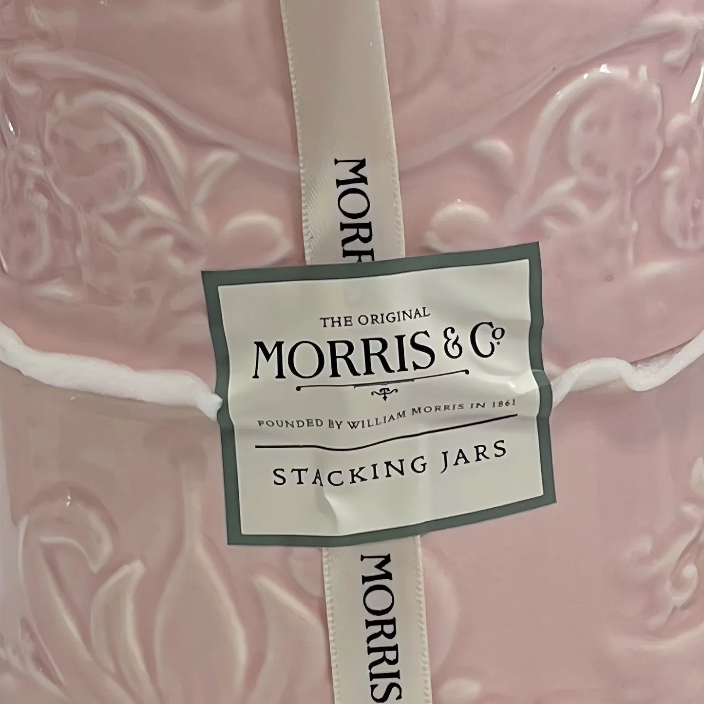 William Morris & Co~bathroom vanity set~6 pieces~Ceramic~Light PINK~NWT~ - Trendiez U ♥ 