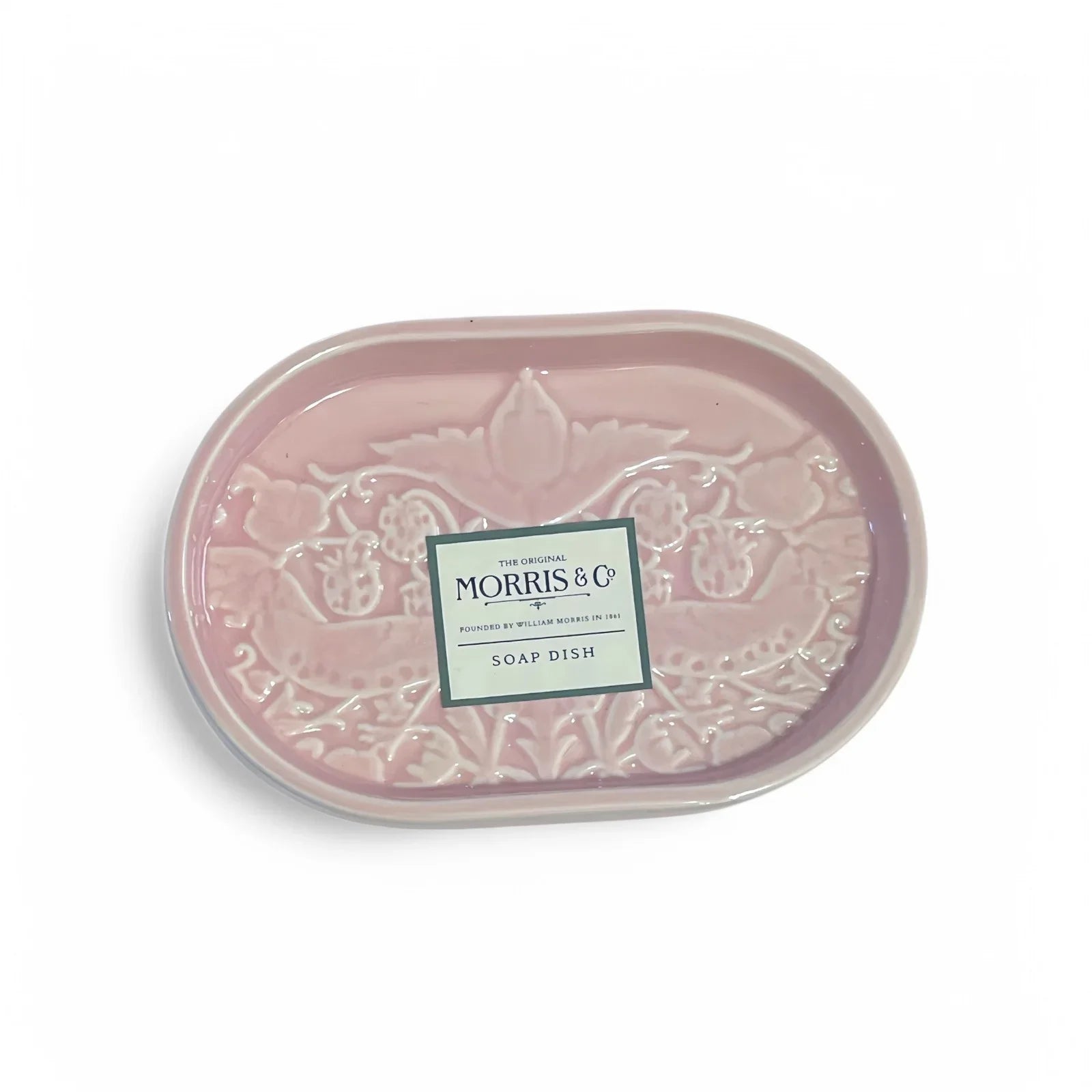 William Morris & Co~bathroom vanity set~6 pieces~Ceramic~Light PINK~NWT~ - Trendiez U ♥ 