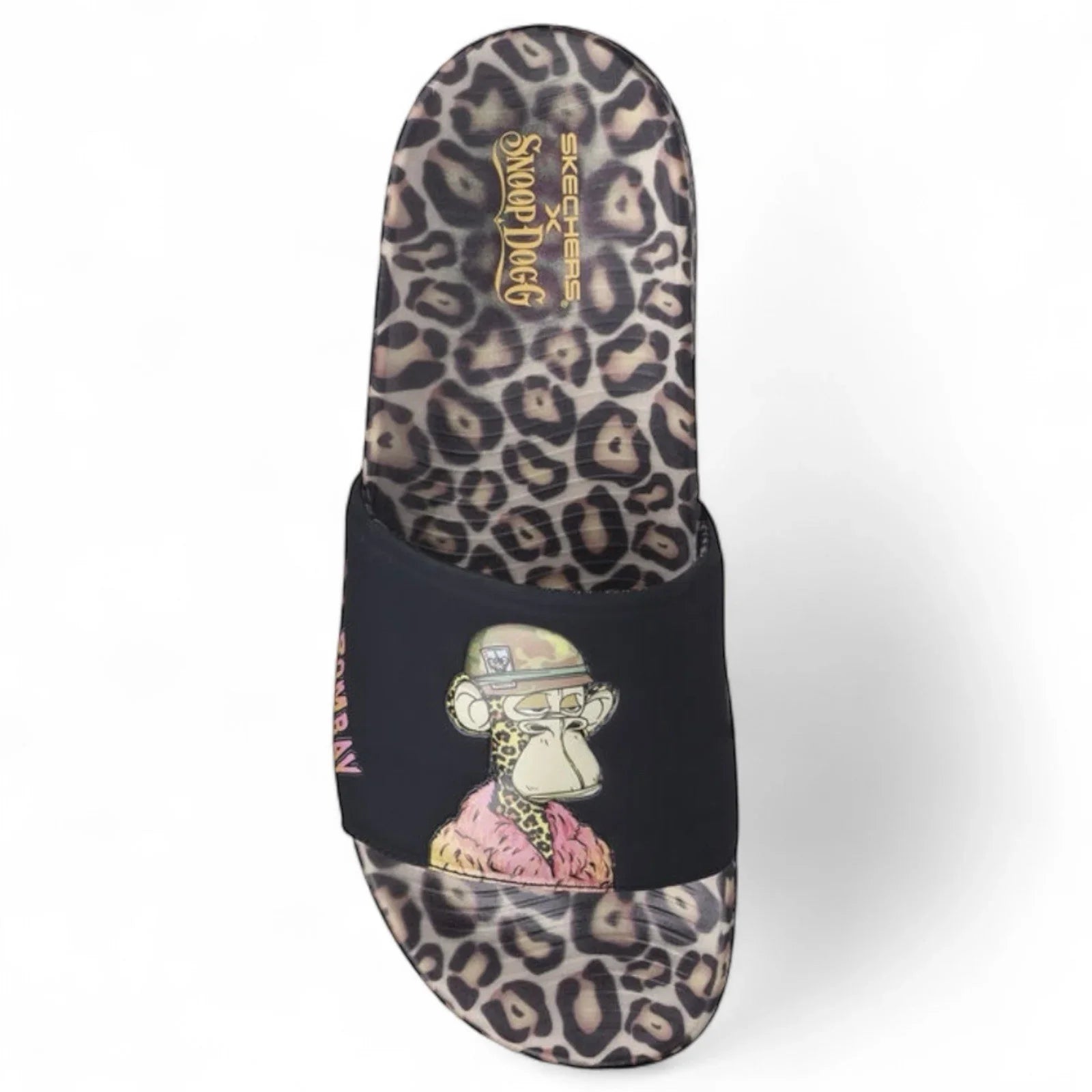 Women’s Sketchers x Snoop Dog : Low Slider - Bombay Slide Leopard Sz 11 New - Trendiez U ♥ 