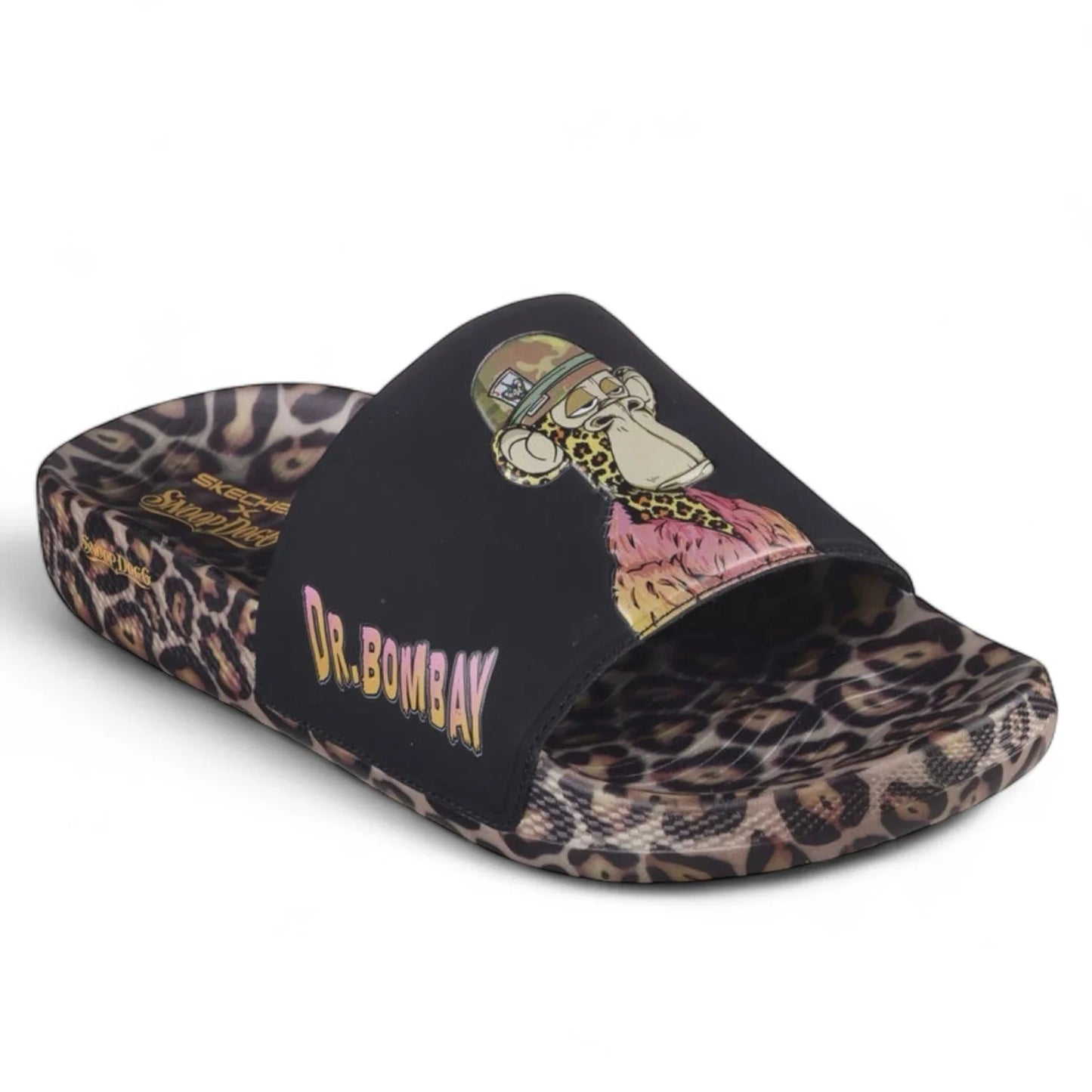 Women’s Sketchers x Snoop Dog : Low Slider - Bombay Slide Leopard Sz 11 New - Trendiez U ♥ 