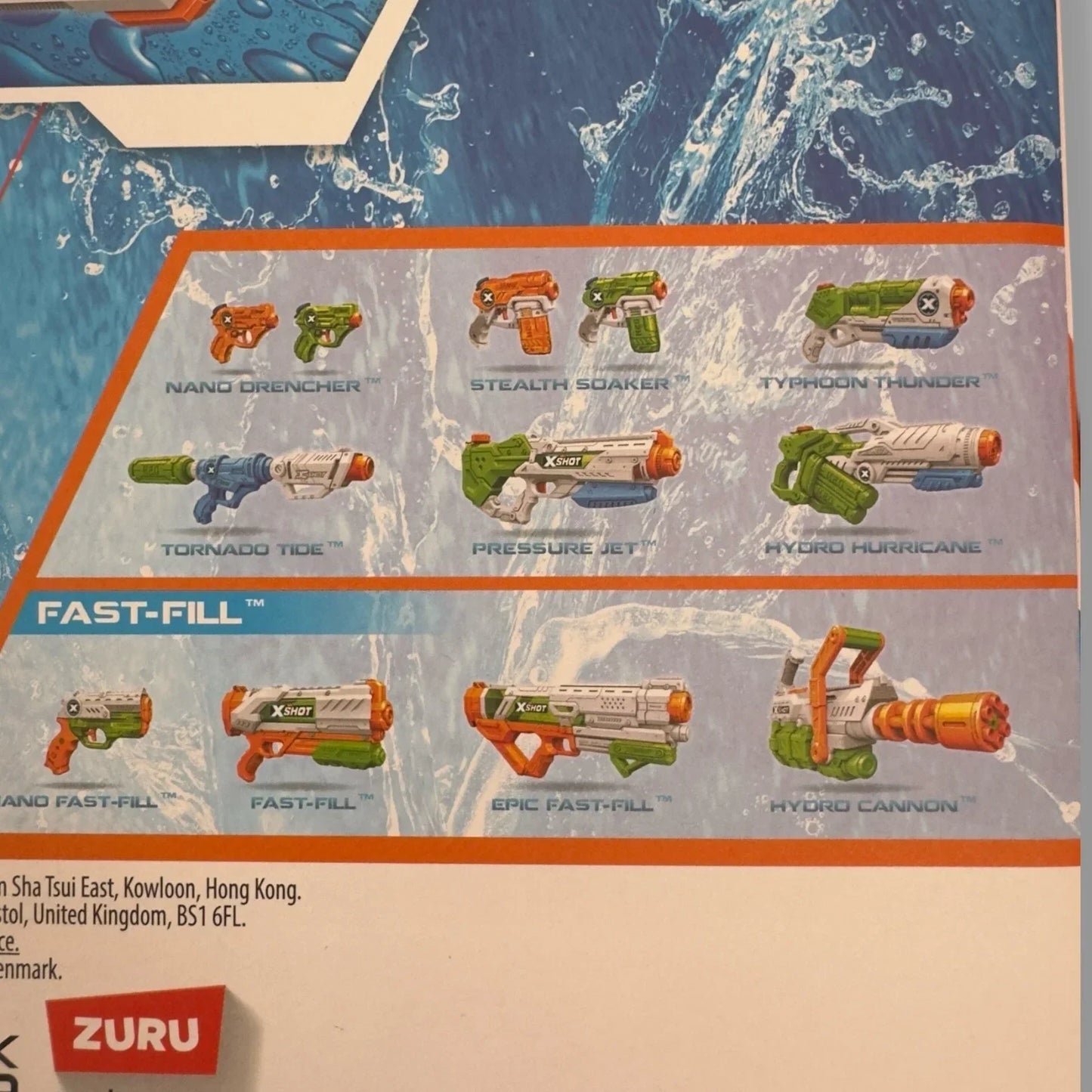Zuru X-Shot Micro Fast-Fill Water Gun Outdoor Family Kids Toy Shoots 26’. 5+. - Trendiez U ♥ 