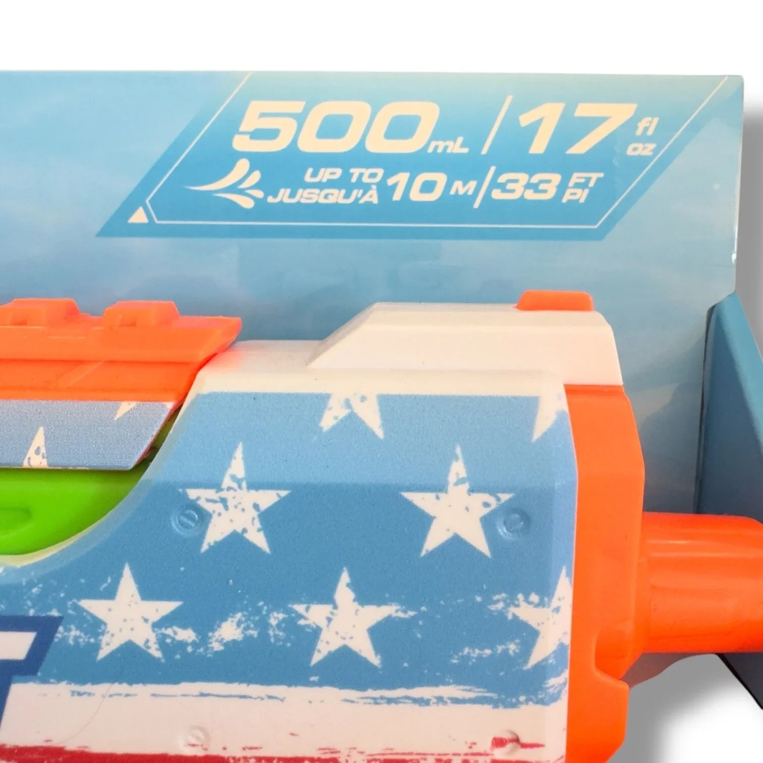 ZURU X-Shot Water Fast-Fill Skins USA Hyperload Water Gun Blaster Beach Activity - Trendiez U ♥ 
